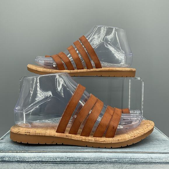 NEW Korks Women’s Shay Comfort Sandals Brown Size 11M - Picture 1 of 10